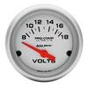 Autometer Ultra-Lite 52mm Short Sweep Electronic Voltage Gauge thumbnail 6