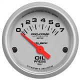 Autometer Ultra-Lite 52mm 0-7 Bar Electronic Oil Pressure Gauge thumbnail 4