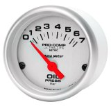 Autometer Ultra-Lite 52mm 0-7 Bar Electronic Oil Pressure Gauge thumbnail 5