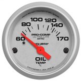 Autometer Ultra-Lite 52mm 60-170 Deg C Electronic Oil Temperature Gauge thumbnail 2