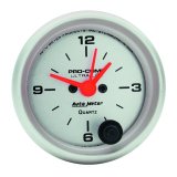 Autometer Ultra-Lite 52mm Short Sweep Electronic Clock thumbnail 2