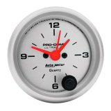Autometer Ultra-Lite 52mm Short Sweep Electronic Clock thumbnail 4