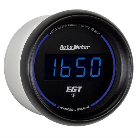 Autometer Cobalt Digital 52.4mm 0-2000 deg F Pyrometer thumbnail 2