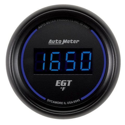 Autometer Cobalt Digital 52.4mm 0-2000 deg F Pyrometer thumbnail 7