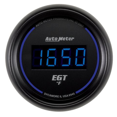 Autometer Cobalt Digital 52.4mm 0-2000 deg F Pyrometer thumbnail 8