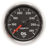 Autometer GS Series 2-1/16in Oil Temperature Gauge 140-280 Degrees Electric Full Sweep thumbnail 7