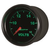 Autometer GS Series 2-1/16in Voltmeter 18V Electrical Gauge Full Sweep thumbnail 6