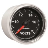 Autometer GS Series 2-1/16in Voltmeter 18V Electrical Gauge Full Sweep thumbnail 9