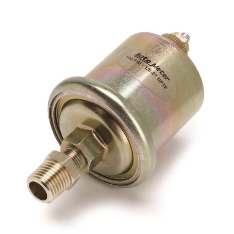 Autometer Accessories 0-100PSI 1/8in. NPT Male Oil Pressure Sensor (For Short Sweep Elec.) thumbnail 3