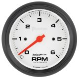 Autometer Phantom 6000RPM 3-3/8in. In-Dash Tachometer Gauge thumbnail 4