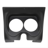 Autometer 67-68 Camaro/Firebird (2 5in.) Direct Fit Gauge Pod - Black Finish thumbnail 1