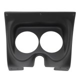 Autometer 67-68 Camaro/Firebird (2 5in.) Direct Fit Gauge Pod - Black Finish thumbnail 2