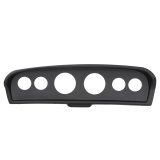 Autometer 61-66 Ford F100 Direct Fit (2 3-3/8in. & 4 2-1/16in.) Gauge Pod - Black Finish thumbnail 2