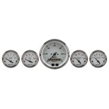 AutoMeter American Platinum 5PC. (3-3/8in. & 2-1/16in.) GPS Speedometer Gauge Kit thumbnail 1