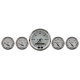 AutoMeter American Platinum 5PC. (3-3/8in. & 2-1/16in.) GPS Speedometer Gauge Kit thumbnail 2