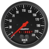 Autometer Z Series 5in. 225KM/H (GPS) Speedometer Gauge thumbnail 1