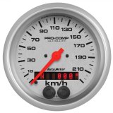 Autometer Ultra-Lite 3-3/8in. 0-225KM/H (GPS) Speedometer Gauge thumbnail 1