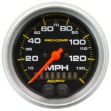 Autometer Pro-Comp 3-3/8in. 0-140MPH (GPS) Speedometer Gauge thumbnail 2