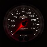 Autometer Phantom II 3-3/8in 0-225KM/H (GPS) Speedometer Gauge thumbnail 6