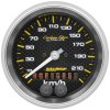 Autometer Carbon Fiber 3-3/8in. 0-225KM/H (GPS) Speedometer Gauge thumbnail 6