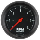 Autometer Z-Series 3-3/8in. 0-6K RPM In-Dash Tachometer Gauge thumbnail 2