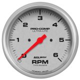 AutoMeter Ultra-Lite 5in. 0-6K RPM In-Dash Tachometer Gauge thumbnail 2