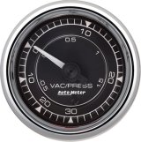 AutoMeter Chrono 2-1/16in VAC/Boost 30in HG/30PSI Mechanical Gauge - Chrome thumbnail 4