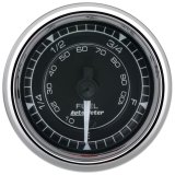 AutoMeter Chrono 2-1/16in 0-280 Ohm Programmable Fuel Level Gauge - Chrome thumbnail 1