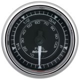AutoMeter Chrono 2-1/16in 0-280 Ohm Programmable Fuel Level Gauge - Chrome thumbnail 2
