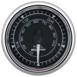 AutoMeter Chrono 2-1/16in 0-280 Ohm Programmable Fuel Level Gauge - Chrome thumbnail 4