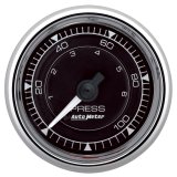 Autometer Chrono 2-1/16in 100PSI Mechanical Pressure Gauge - Chrome thumbnail 4