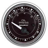 Autometer Chrono 2-1/16in 100PSI Electric Pressure Gauge - Chrome thumbnail 1