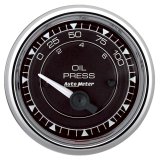 Autometer Chrono 2-1/16in 100PSI Electric Pressure Gauge - Chrome thumbnail 2