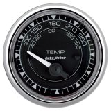 AutoMeter Chrono 2-1/16in 250 Degree Temperature Electric Gauge - Chrome thumbnail 4