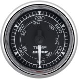 AutoMeter Chrono 2-1/16in 140-380 Degree Temperature Digital Stepper Motor Gauge - Chrome thumbnail 1