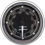 AutoMeter Chrono 2-1/16in 120-280 Degree Temperature Digital Stepper Motor Gauge - Chrome thumbnail 2