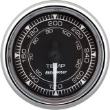 AutoMeter Chrono 2-1/16in 120-280 Degree Temperature Digital Stepper Motor Gauge - Chrome thumbnail 4
