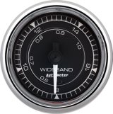AutoMeter Chrono 2-1/16in 8:1-18:1 Stepper Motor Air/Fuel Ratio-Wideband Analog Gauge - Chrome thumbnail 4