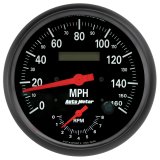 Autometer Z-Series 5in Tachometer/Speedometer Combo 8000 RPM/160 MPH thumbnail 1