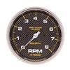 AutoMeter Marine Carbon Fiber 5in In-Dash Tachometer 0-8000 RPM thumbnail 6
