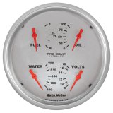 Autometer Ultra-Lite Quad Gauge 5in. 0 Ohm (E) - 90 Ohm (F) Electric thumbnail 1