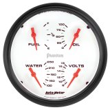 Autometer Phantom Quad 5in. Gauge 0 Ohm (E) - 90 Ohm (F) Electric thumbnail 1