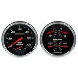 Autometer Designer Black Quad & Tach/Speedo 5in. - 2 Pc. thumbnail 2