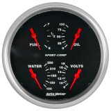 Autometer Sport-Comp Quad 5in. - 240 OhmE-33 OhmF thumbnail 1
