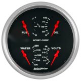 Autometer Sport-Comp Quad 5in. - 240 OhmE-33 OhmF thumbnail 2