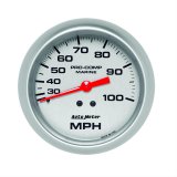 Autometer Marine Silver Mechanical Speedometer thumbnail 1