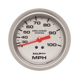 Autometer Marine Silver Mechanical Speedometer thumbnail 3