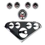Autometer American Muscle Direct Fit Dash Kit 55-56 Chevrolet (1 x 3-3/8in. / 4 x 2-1/16in.) thumbnail 1