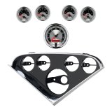 Autometer American Muscle Direct Fit Dash Kit 55-56 Chevrolet (1 x 3-3/8in. / 4 x 2-1/16in.) thumbnail 2