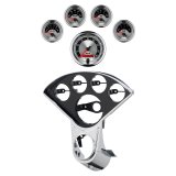 Autometer American Muscle Direct Fit Dash Kit 55-59 Chevy Truck (1 x 3-3/8in. / 4 x 2-1/16in.) thumbnail 1